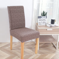 HKM-841939 Elastic Polyester Chair Cover - European Classic Floral Design for Hotel Use