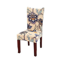 HKM-841939 Elastic Polyester Chair Cover - European Classic Floral Design for Hotel Use