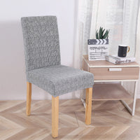 HKM-841939 Elastic Polyester Chair Cover - European Classic Floral Design for Hotel Use