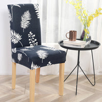 HKM-841939 Elastic Polyester Chair Cover - European Classic Floral Design for Hotel Use