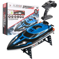 HKM-842131 High-Speed Remote Control Racing Boat 25KM/H with USB Charging and Controller