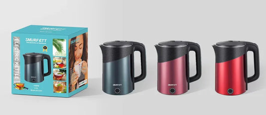 KTX-842323 1.8L Cordless Electric Kettle with 1500W Power for Fast Heating - Perfect for Home and Kitchen Use