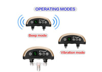HKM-842387 Adjustable Anti-Barking Collar with Digital Display and Rechargeable Battery for Dogs