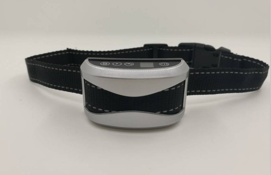 HKM-842387 Adjustable Anti-Barking Collar with Digital Display and Rechargeable Battery for Dogs