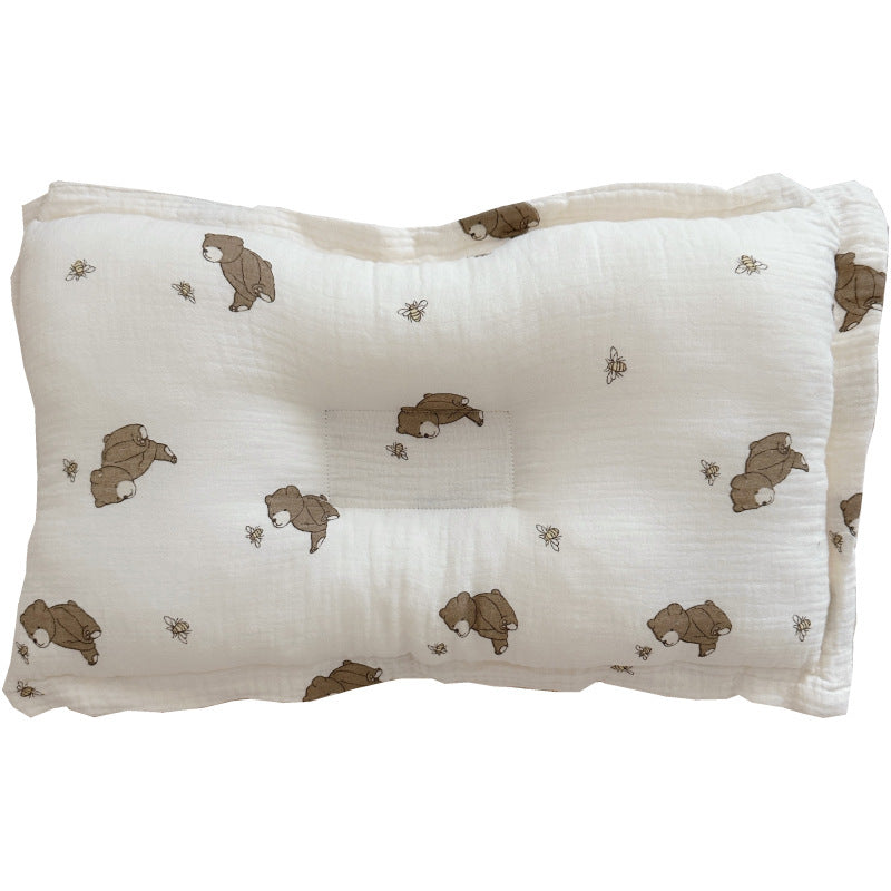 HKM-842515 Cute Cartoon Shaping Pillow for Children - Breathable Polyester Fiber, 27x45cm