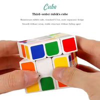 HKM-842515 Montessori Maze Cube Puzzle Fidget Game for Brain Development - 3x3x3 Maze Toy for Ages 2-13