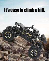 HKM-842707 High-Speed 1/14 Scale Four-Wheel Drive Climbing Remote Control Car Toy for Kids