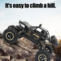 HKM-842707 High-Speed 1/14 Scale Four-Wheel Drive Climbing Remote Control Car Toy for Kids