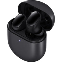 HKM-842771 Wireless Bluetooth Active Noise Canceling In-Ear Headset - Unilateral Hands-Free, Ice Crystal Gray & Obsidian Black