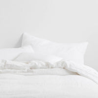 HKM-843027 Solid Color Yellow Linen Pillowcase - Rectangular Envelope Style, 48x74cm