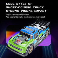 HKM-843283 Remote Control Spray Drift Car with Lights - 1/16 Scale Electric Racing Vehicle for Kids 5+