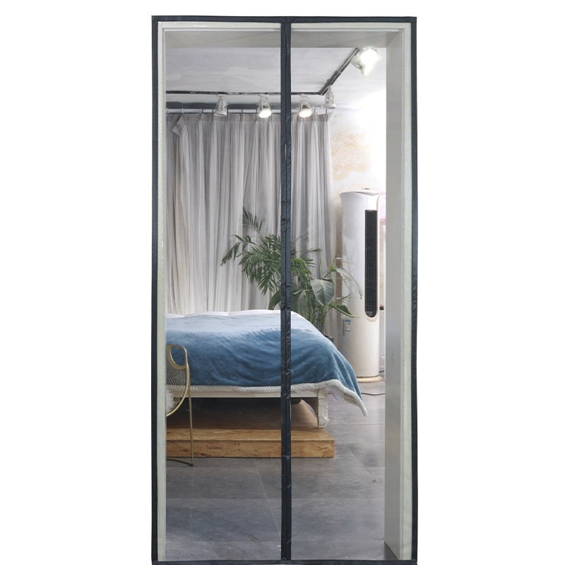 HKM-843411 Mosquito-Proof Glass Fiber Screen Door Curtain - Durable and Modern Design, Multiple Sizes Available