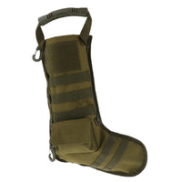 HKM-843475 Military-Style Christmas Stocking Bag for Practical Storage - 20L Capacity, Oxford Fabric