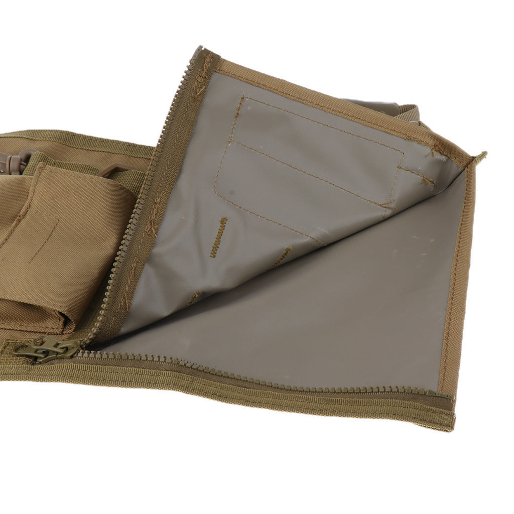 HKM-843475 Military-Style Christmas Stocking Bag for Practical Storage - 20L Capacity, Oxford Fabric