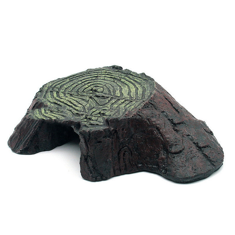 HKM-843539 Resin Rockery Balcony Climbing Platforms for Aquatic Decor - Round & Eight-Character Designs