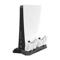 HKM-843731 PS5 Multi-Function Charging and Cooling Station with USB Hub and Dual Controller Chargers