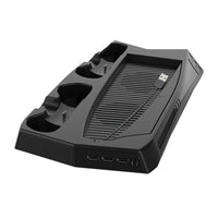 HKM-843731 PS5 Multi-Function Charging and Cooling Station with USB Hub and Dual Controller Chargers