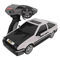 HKM-843859 High-Speed 2.4G 1/16 Scale Four Wheel Drive Remote Control Drift Car with LED Lights and Replaceable Tires