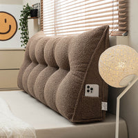 HKM-843923 Integrated Double Pillow Bedside Cushion in Various Colors and Sizes