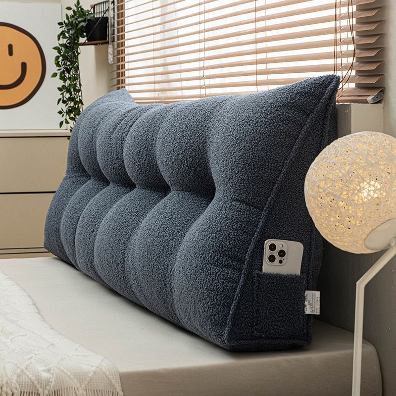 HKM-843923 Integrated Double Pillow Bedside Cushion in Various Colors and Sizes