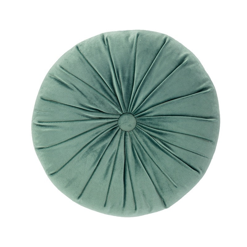 HKM-843987 Nordic Handmade Round Pumpkin Cushion in Morandi Colors