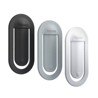 HKM-844115 Universal Silicone Mobile Phone Holder for Desk Use - Non-Slip Design, Available in White, Black, and Gray