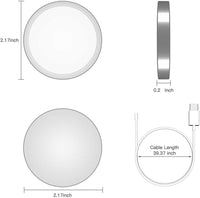 HKM-844243 15W Magnetic Wireless Charger with Type-C Interface