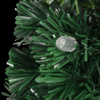 HKM-844819 Illuminated 150 cm Christmas Tree with LED and Fiber Optic Lights and Stand