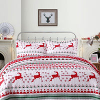 HKM-845011 Cartoon Anime Cotton Three-Piece Bed Cover Set for Twin & Full Sizes