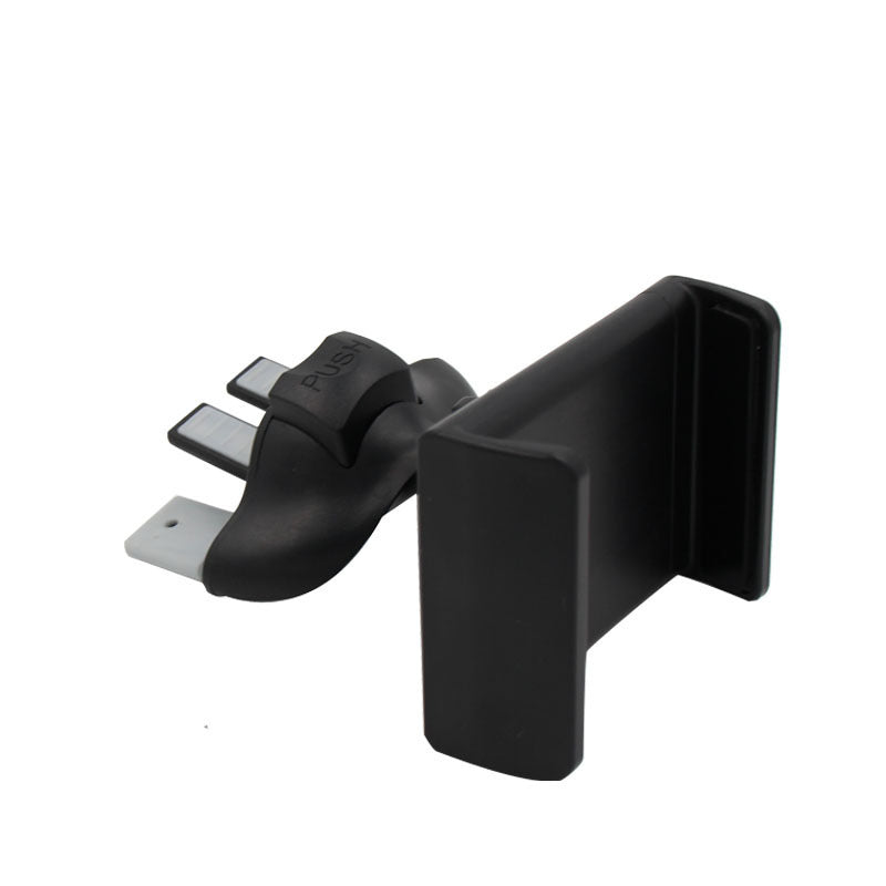 HKM-845075 Universal Car Air Outlet Mobile Phone Holder - Black Accessory for All Models