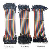 HKM-845203 DuPont Rehearsal Lines - 40CM and 30CM Female-to-Female, Male-to-Male, Male-to-Female Connections, 10CM Options Available