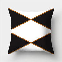 HKM-845395 European Style Soft Peach Skin Decorative Cushion Cover 45x45cm