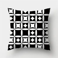 HKM-845395 European Style Soft Peach Skin Decorative Cushion Cover 45x45cm