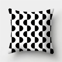 HKM-845395 European Style Soft Peach Skin Decorative Cushion Cover 45x45cm