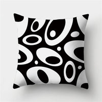 HKM-845395 European Style Soft Peach Skin Decorative Cushion Cover 45x45cm