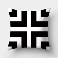 HKM-845395 European Style Soft Peach Skin Decorative Cushion Cover 45x45cm