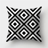HKM-845395 European Style Soft Peach Skin Decorative Cushion Cover 45x45cm