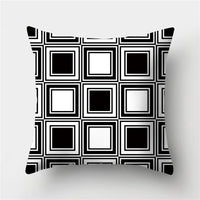 HKM-845395 European Style Soft Peach Skin Decorative Cushion Cover 45x45cm