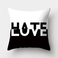 HKM-845395 European Style Soft Peach Skin Decorative Cushion Cover 45x45cm