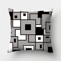 HKM-845395 European Style Soft Peach Skin Decorative Cushion Cover 45x45cm