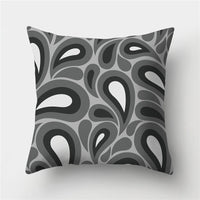 HKM-845395 European Style Soft Peach Skin Decorative Cushion Cover 45x45cm
