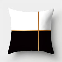 HKM-845395 European Style Soft Peach Skin Decorative Cushion Cover 45x45cm
