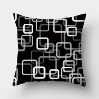 HKM-845395 European Style Soft Peach Skin Decorative Cushion Cover 45x45cm