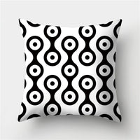 HKM-845395 European Style Soft Peach Skin Decorative Cushion Cover 45x45cm