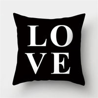 HKM-845395 European Style Soft Peach Skin Decorative Cushion Cover 45x45cm