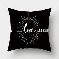 HKM-845395 European Style Soft Peach Skin Decorative Cushion Cover 45x45cm