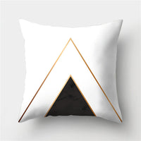 HKM-845395 European Style Soft Peach Skin Decorative Cushion Cover 45x45cm