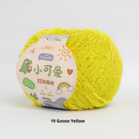 HKM-845843 Hand-Woven Three-Strand Velvet Crochet Yarn - 50g Wool Ball for DIY Crafts