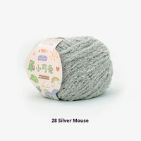 HKM-845843 Hand-Woven Three-Strand Velvet Crochet Yarn - 50g Wool Ball for DIY Crafts
