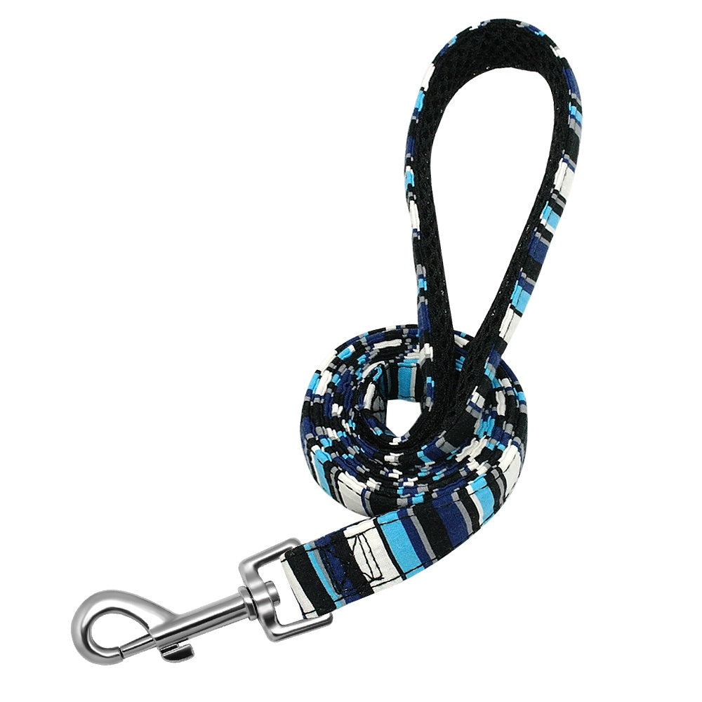 HKM-846355 Customizable Dog Collar with Anti-Lost Tag and Adjustable Traction Rope for Small to Large Dogs